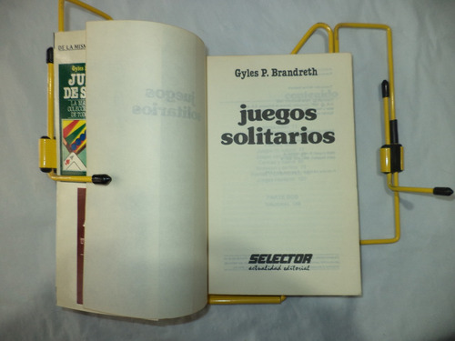 Juegos Solitarios. Brandreth. Selector (Usado)