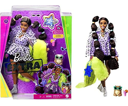 Muñeca Barbie Extra N. ° 7 En La Parte Superior, Pantalone
