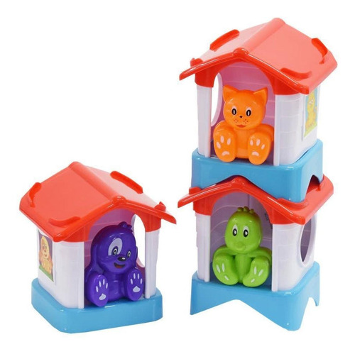 Brinquedo Educativo Casinha Home Pet Calesita - 0839