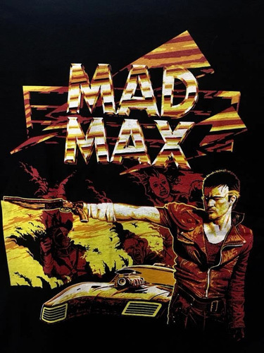 Mad Max - Pelicula Cine De Culto - Polera- Cyco Records