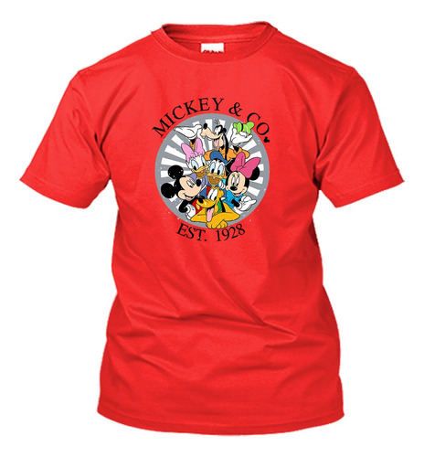 Playera Mickey Mouse Y Amigos Modelo 04