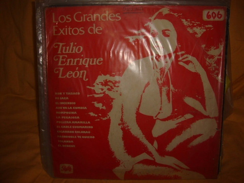 Vinilo Tulio Enrique Leon Los Grandes Exitos S C3