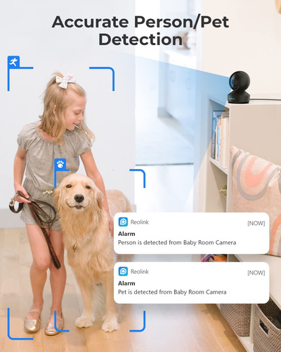 Cámara De Seguridad Hd Con Wi Fi Y Conversación Bidirecciona