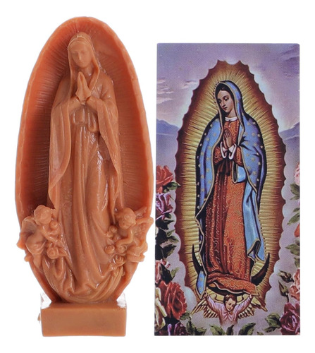 Figura De Estatua De Nuestra Señora De Guadalupe De 3 Pulgad