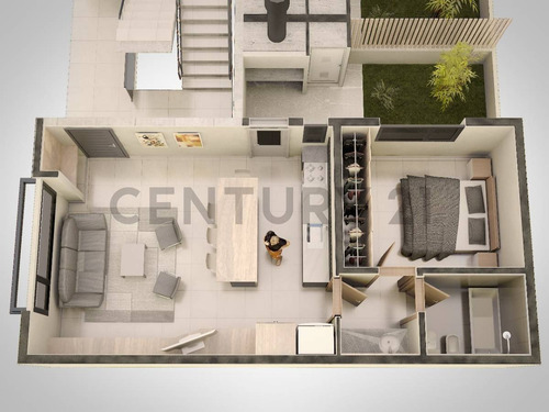 Imagen 20 de 23 de Venta Departamento 1 Dormitorio Con Parrilla.