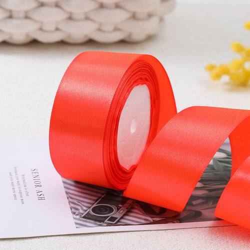 Z 5 Rollos Satinado Decoracion Colores Cintes 4cm 112.5