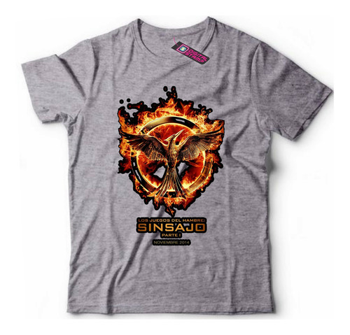 Remera Los Juegos Del Hambre Aguila P1 Dtg Premium