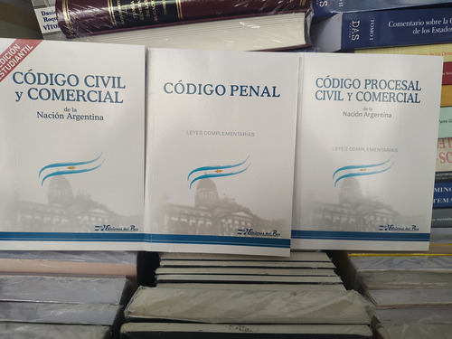 Combo Código Civil + Procesal Civil + Penal 2025, De Códigos. Editorial El País, Tapa Blanda, Edición 2025 En Español, 2025