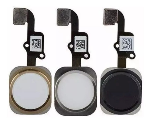 Boton Home Con Flex Repuesto Para iPhone 5 5s 6 6s Plus Color Blanco