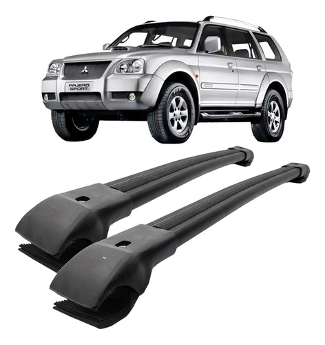 Travessa De Teto Bagageiro Pajero Sport Tubular Ate 2010