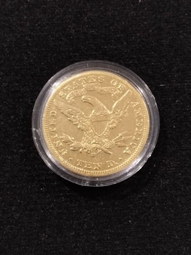 Moneda Eagle Gold, 10 Dólares De Oro (Usado)