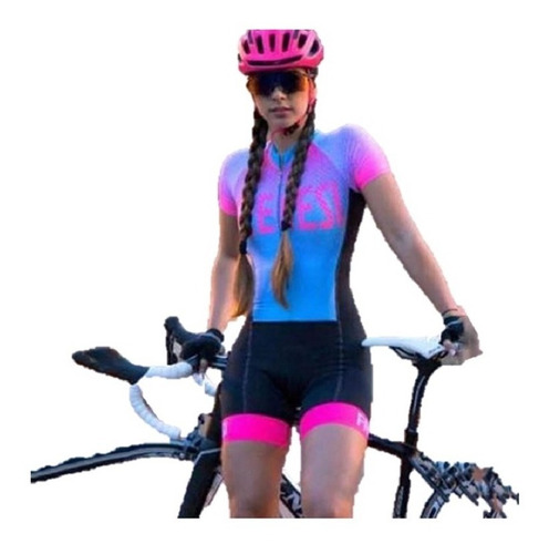 Uniforme De Ciclismo Mujer Ruta Mtb Jersey badana en gel manga larga 
