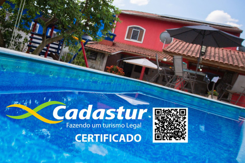 Casa De Temporada Com Piscina E Playground, Próximo À Praia