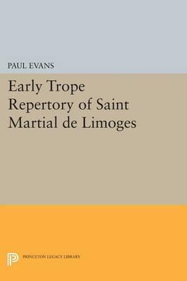 Libro Early Trope Repertory Of Saint Martial De Limoges -...