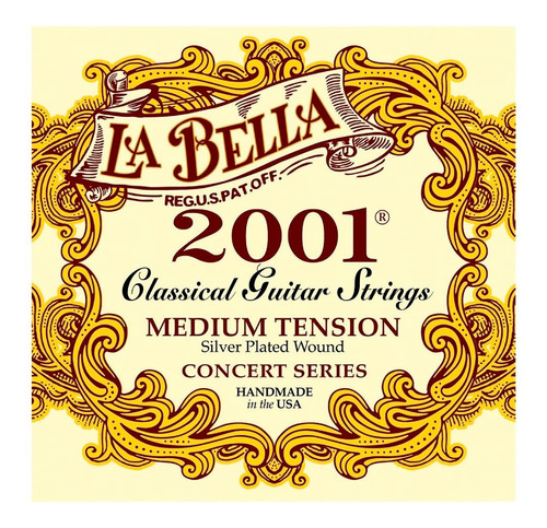 Encordado Criolla Clásica Tensión Media Pro 2001 La Bella