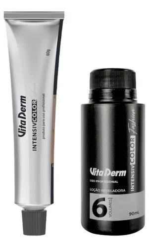comprar Kit Tonalizante 4.0 Castanho Médio + Ox 6vol 90ml Vita Derm