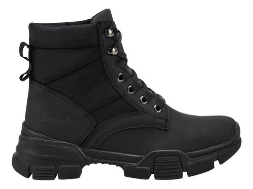 Bota Urbana Hummer Hiker Negro Para Dama