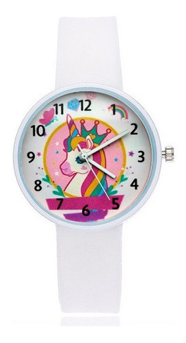 Reloj Unicornio Niña Niño + Estuche Tureloj