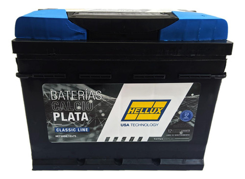 Bateria Hellux 12 X 75 Alta + Derecho He730dh C