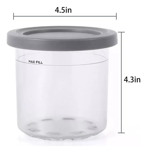 Sh For Nuevos Envases De Helado Y Tarros De Almacenamiento