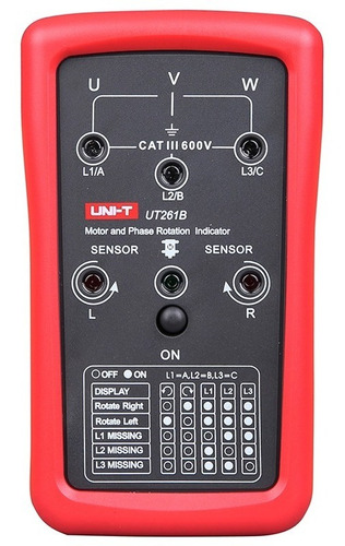 Detector Indicador De Fases Uni-t Ut261b 3 Fases Stratta