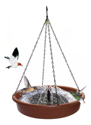 Comedero Solar Para Pájaros Garden Bird Bath