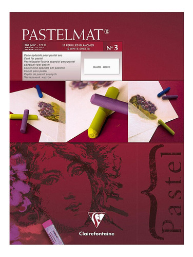 Papel Para Pastel Clairefontaine Pastelmat Nº3 30x40cm