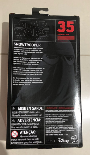 Starwars Snowtrooper The Black Series Hasbro Disney