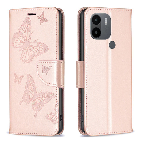 Para Samsung Galaxy A20/30/40 Funda Estilo Cartera Mariposa