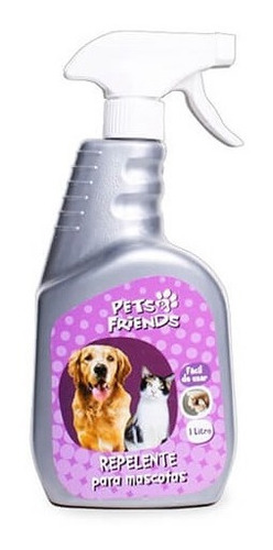 Repelente De Mascotas Para Perro Gato Spray 1 Litro