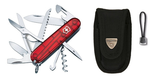 Navaja Victorinox Huntsman Multiherramienta 15usos Funda