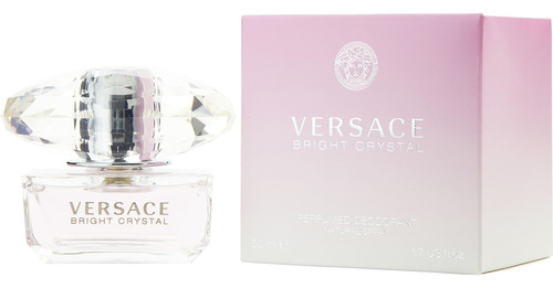 Desodorante En Aerosol Versace Bright Crystal Para Mujer, 50