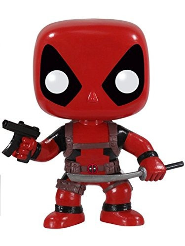 Pop Marvel: Deadpool Vinilo Bobble-head Figura