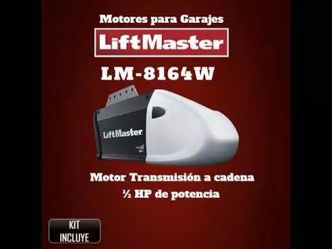 Motor para puertas de Garaje Liftmaster 8164W con Wi-fi