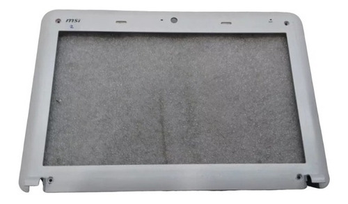 Bezel Marco De Display Para  Netbook Msi U100 U130 Blanco