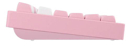 Teclado Mecanico Epomaker Feker Galaxy80, ARGB, Switch Mable White, Pink