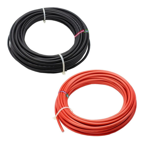 Fotovoltaico Color Rojo, Mxslx-015, 4m, C.10, 6mm, 3 Negros