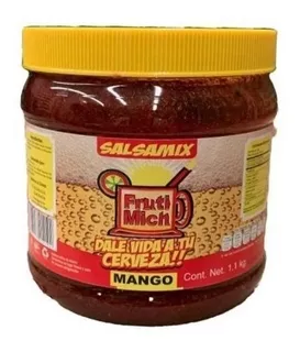 Salsa Para Escarchar Michelada Frutimich 1.1kg Pulpa Sabores Sabor Mango Chamoy