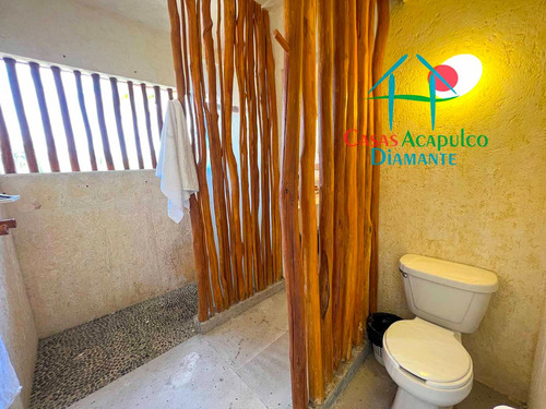 Cad Casa Los Cocoteros. Playa Privada A La Laguna De Tres Palos. 2 Albercas Privadas. Cocina Industrial