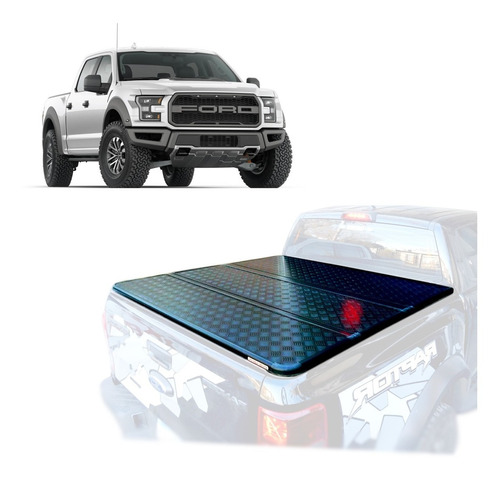 Tapa Rígida Trifold Ford Raptor F150 2019+