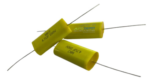 Capacitor Para Twiteer K 4.7uf Filtro Audio 4 Piezas