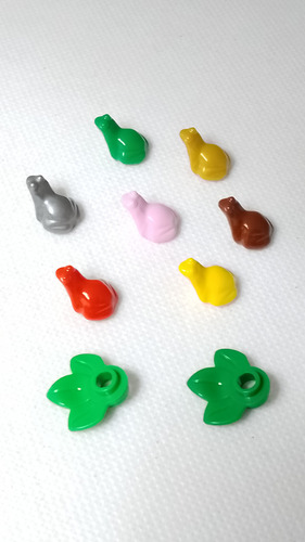 Lego City Lote De 7 Ranas De Diferentes Colores 7 Ranas De Colores (Usado)