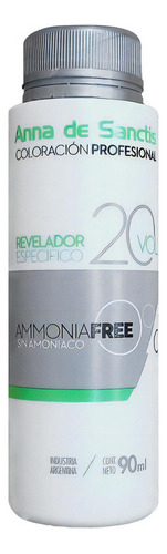  Oxidante Revelador Sin Amoniaco Anna De Sanctis 20 Vol 90ml