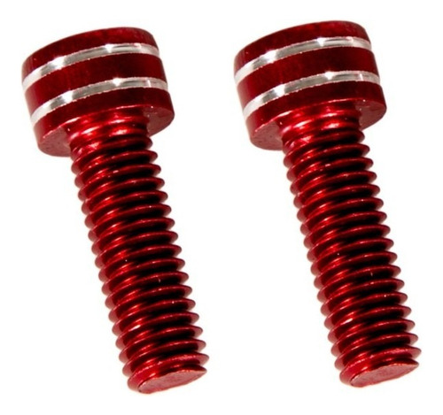 Kit De Parafusos Allen P/ Suporte De Caramanhola Xss03 X-on Cor Vermelho