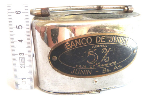 Monijor62-antigua Coleccion Alcancia Banco De Junin Bs. As (Usado)