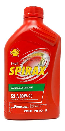 Aceite 80w90 Caja Sincrónica Manual Original Shell Spirax
