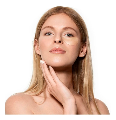 Imagen 7 de 8 de Parches Para Ojeras Coreanos Petitfée Gold Hydrogel Snail