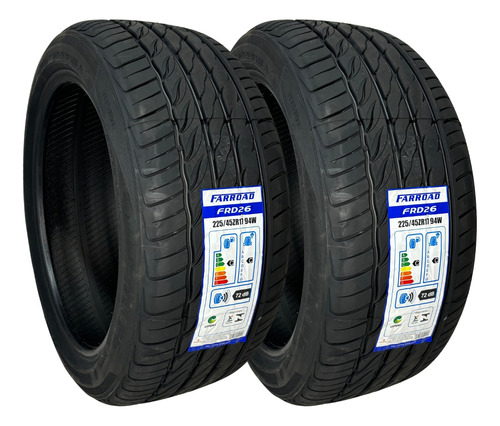 Kit 04 Pneus 225/45r17 Farroad 94w Frd26 Cruze Corola Civic