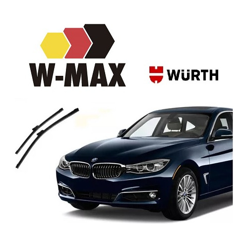 Escobillas Bmw Serie 3 Wurth En Silicona Premium X Jgo Ar