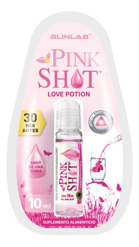 Pink Shot - Liquido Afrodisiaco Femenino - Blinlab